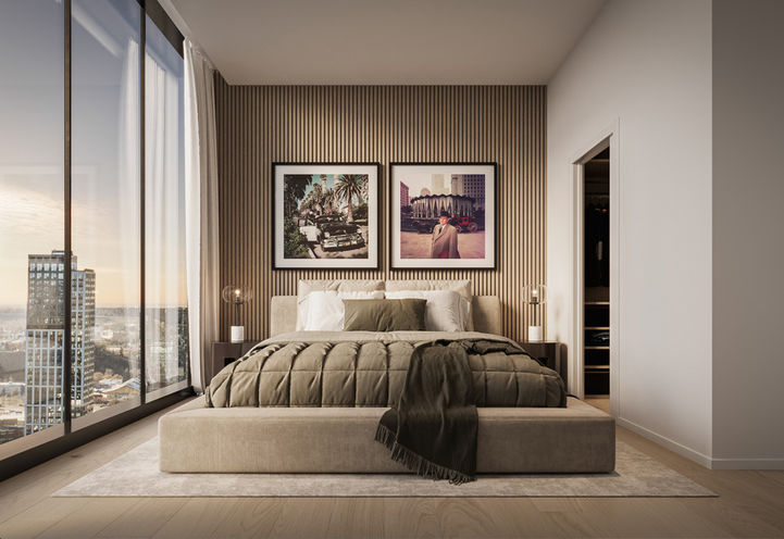 Lincoln Tower Calgary Bedroom