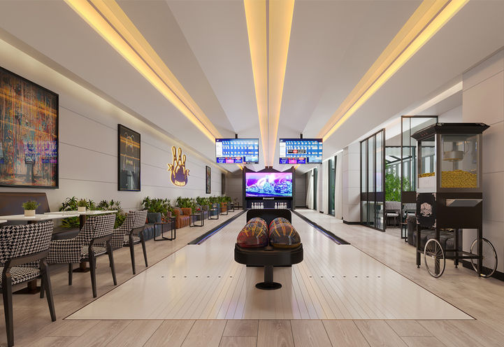 Lincoln Tower Calgary Bowling Alley