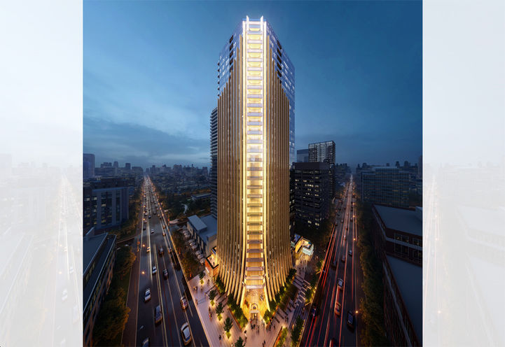 Lincoln Tower Calgary Exteriors - Evening View