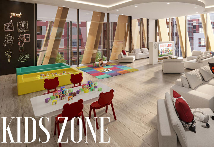 Lincoln Tower Calgary Indoor Kids Zone Play Area