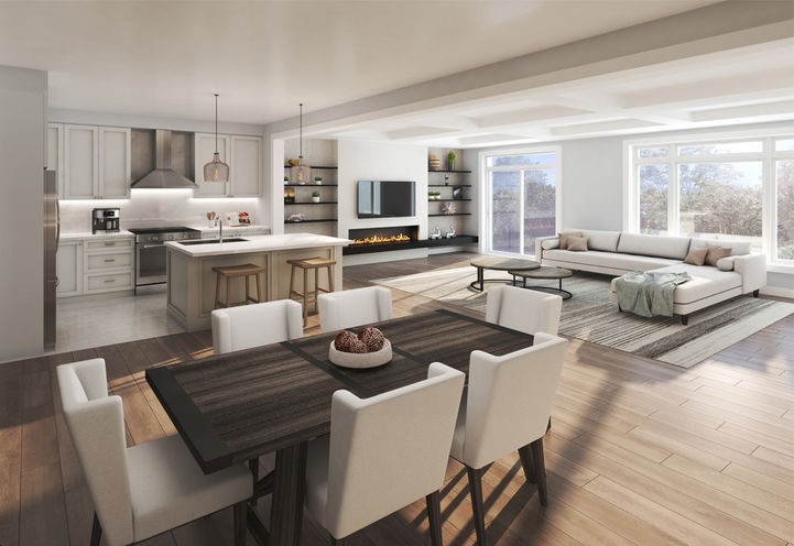 Livello Towns Open Concept Unit Interiors