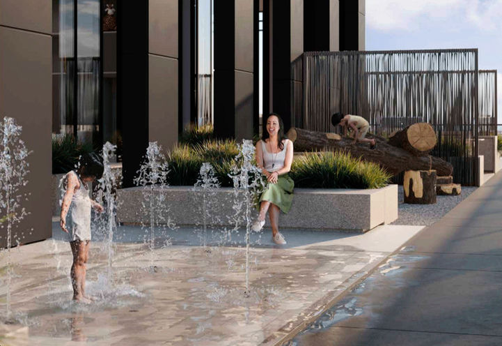 M5 Condos Outdoor Splash Pad