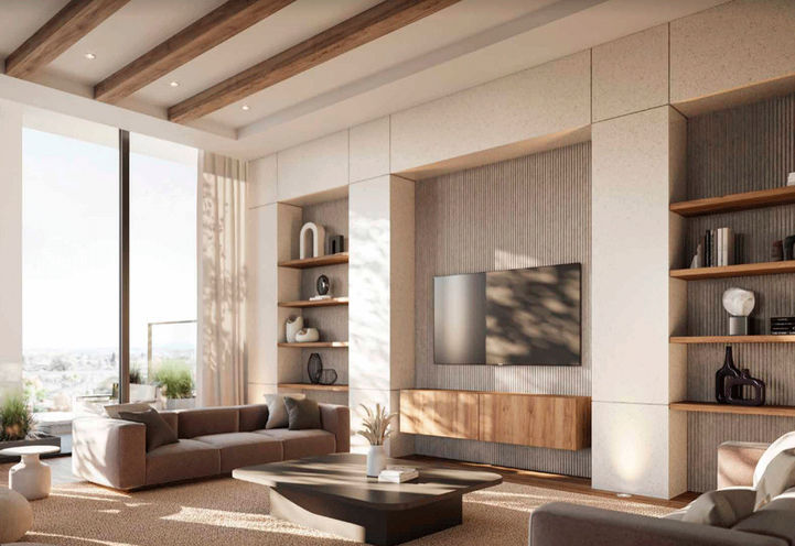 M5 Condos Sitting Space