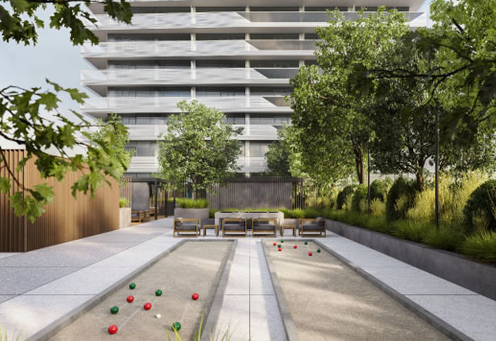 M6 Condos Bocce Ball Courts