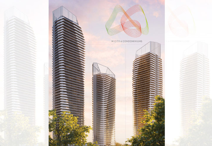 M6 Condos Exterior View of Towers