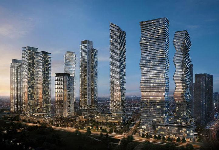 M6 Condos M City Community Tower Exteriors