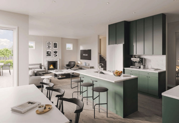 MILA Towns Don Villa Model Suite with Kitchen and Dining Area