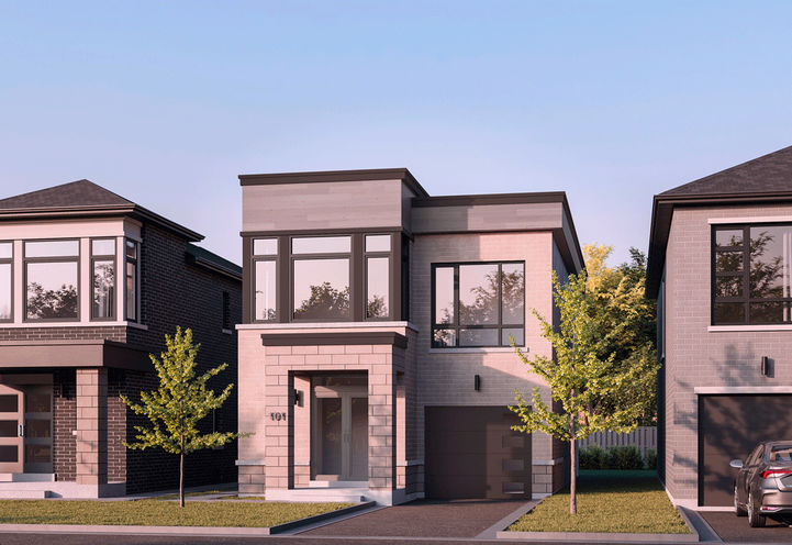 MILA Towns Single Detached Exterior View of Sussex Model