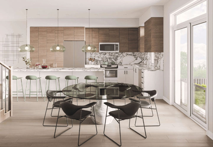 MILA Towns - Street Towns Richmont Model Suite Dining Area