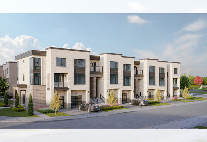 MILA Towns - Streetscape Exterior View of Street Towns