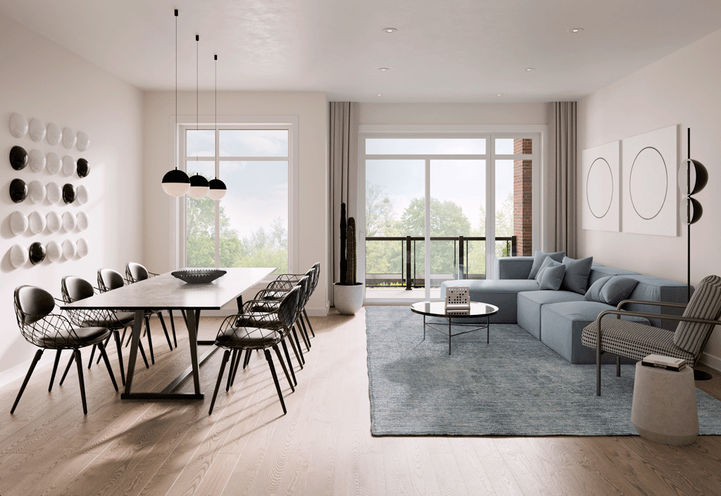 MILA Towns View of Living Space Interior