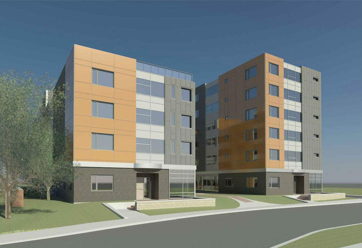 Looking Northeast to Madison View on 200 Madison Ave, Toronto