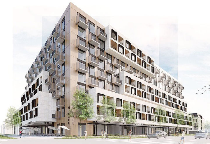 Major MacKenzie and Fossil Hill Condos Exterior View of Building