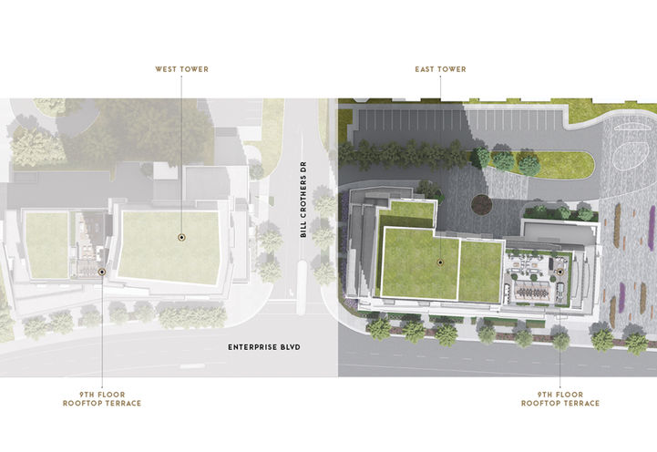 Markham Square Condos- Site Plan