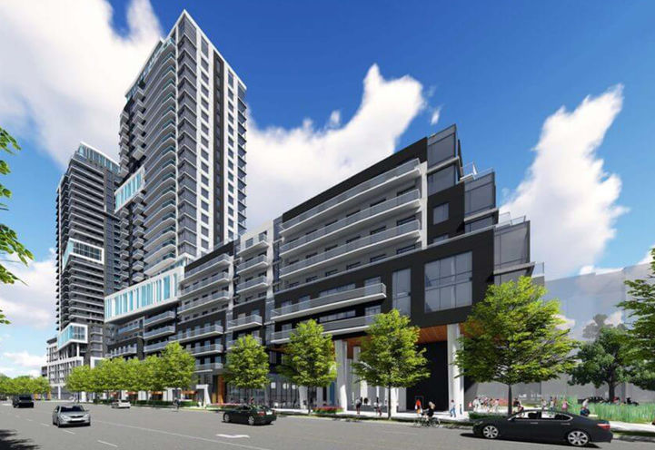 Markham Square Condos by ONEPIECE Developments Early Rendering
