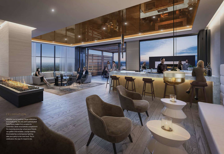 Party Room at Markham Square Condos 2