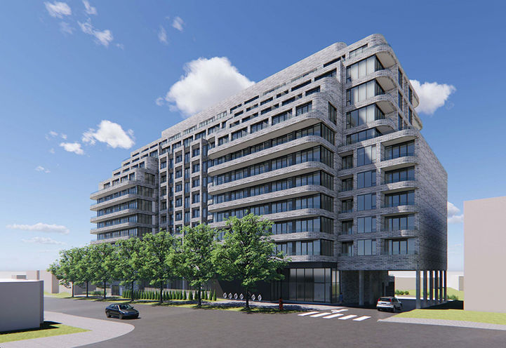 Marlee Condos Exterior View of Building - Former Design