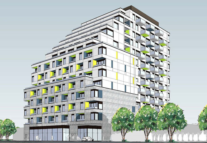 KüL Condos Early Artist Concept of Exteriors