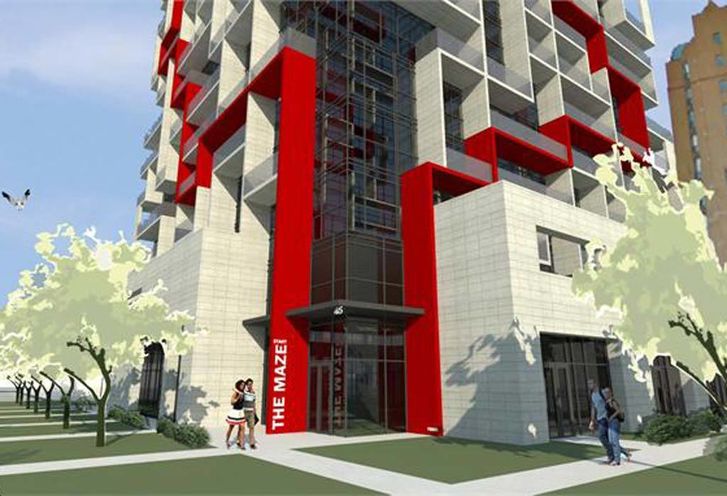 Circuit Condos Architect Rendering