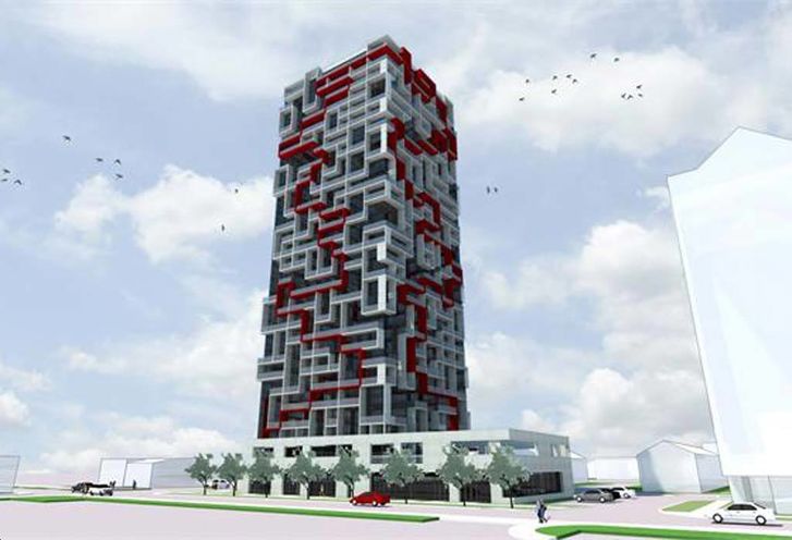 Circuit Condos Architect Rendering