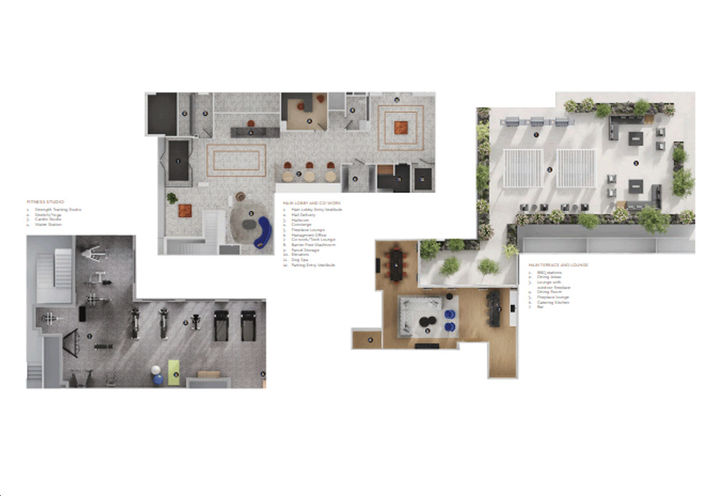 McGibbon on Main Condos Amenity Plan