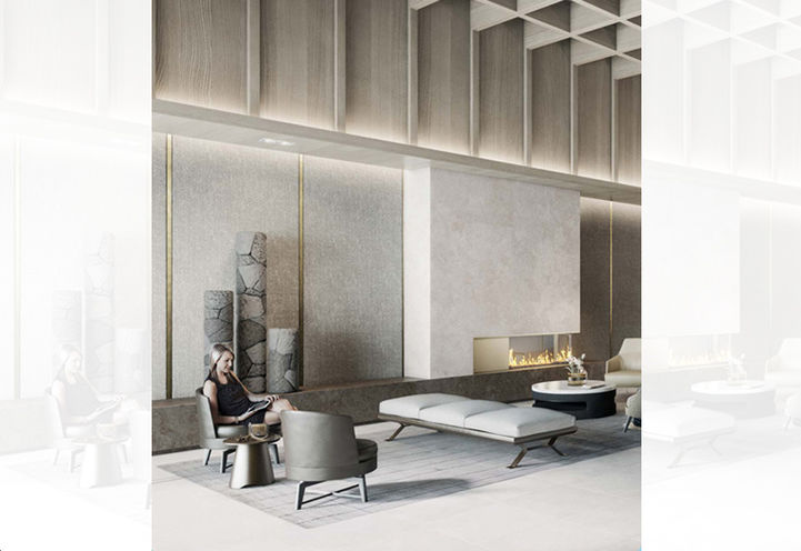 McGibbon on Main Condos - Lounge Area