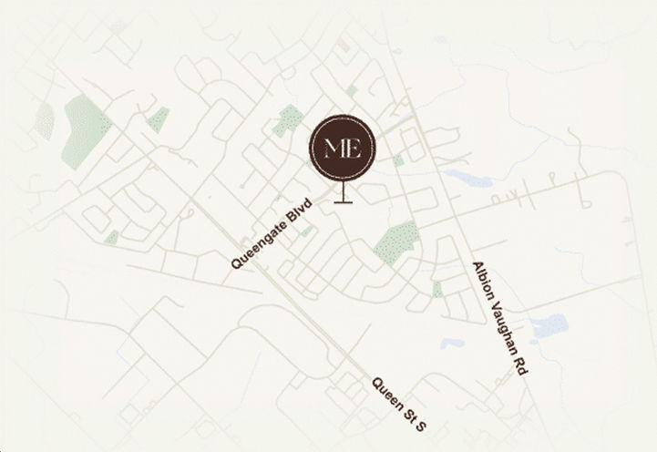 Meadowlark Enclave Homes Aerial Map View of Project Location