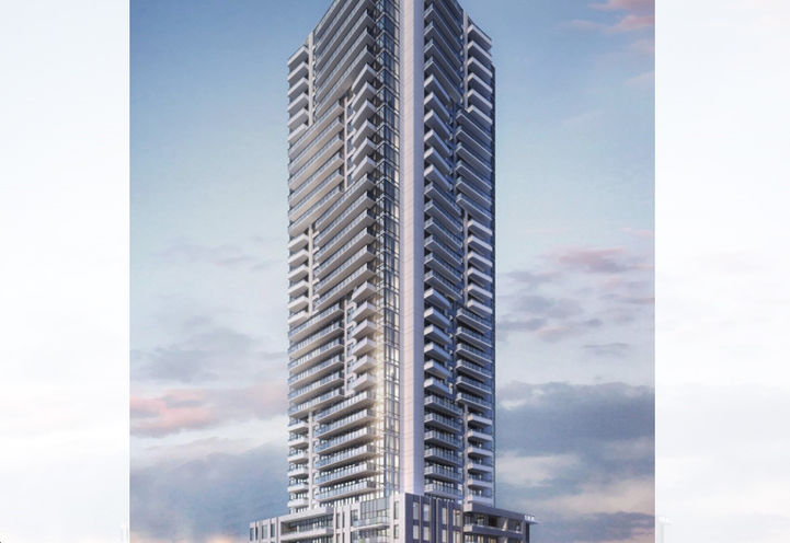 Metro Park Condos Exterior View of Tower