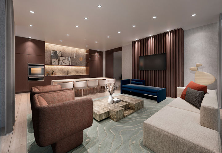 Metro Park Condos Party Room