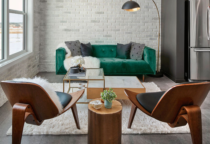 Midtown Towns Edmonton Interior View of Living Space