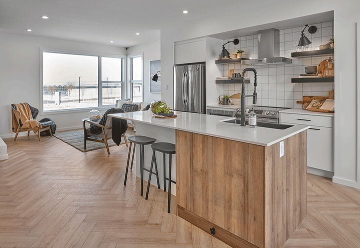 Midtown Towns Edmonton Kitchen Interior