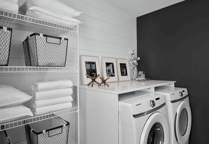 Midtown Towns Edmonton Laundry Room Interior