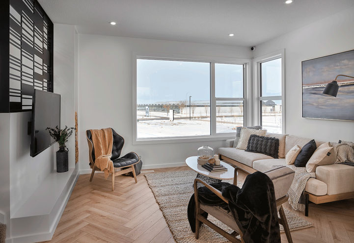 Midtown Towns Edmonton Living Room Interior