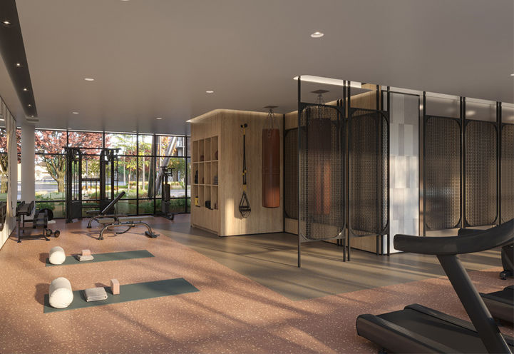 Mile and Creek Condos 3 Fitness Centre