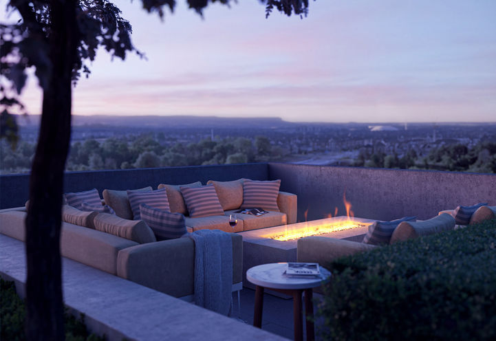 Mile and Creek Condos 3 Rooftop Terrace