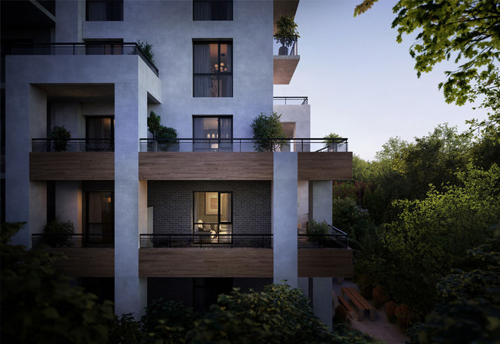 Mile and Creek Condos 5 Jewel Box View of Exteriors and Balconies