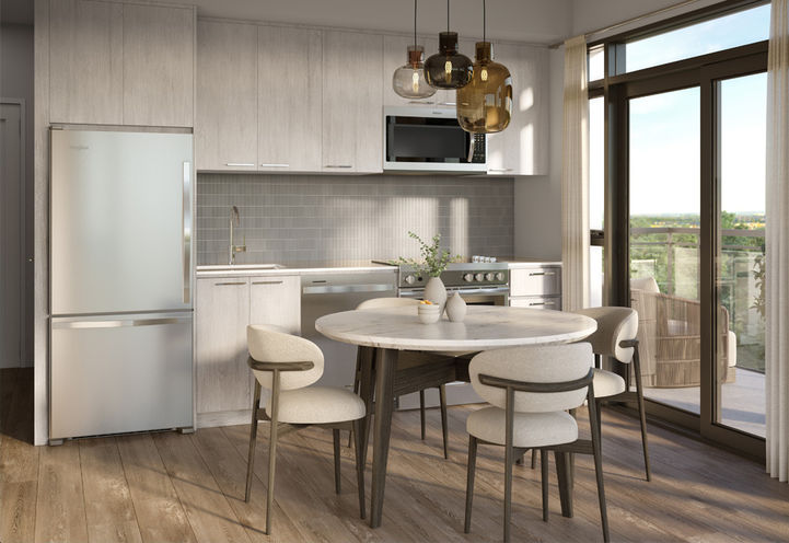 Mile and Creek Condos 5 Standard Kitchen