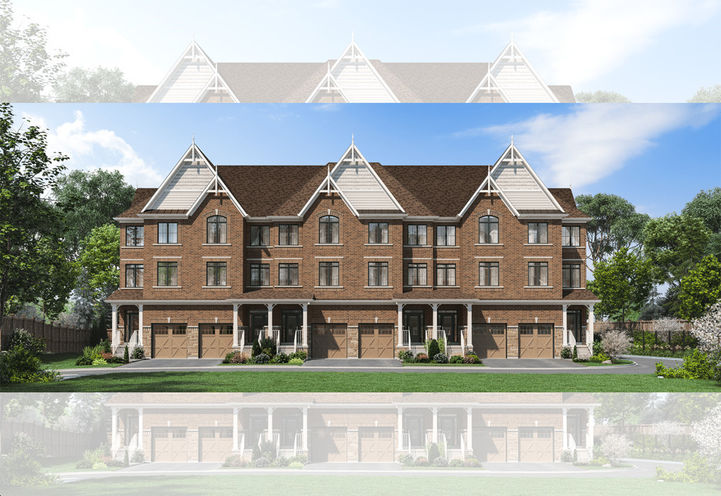 Mill Street Towns Exterior View of Units