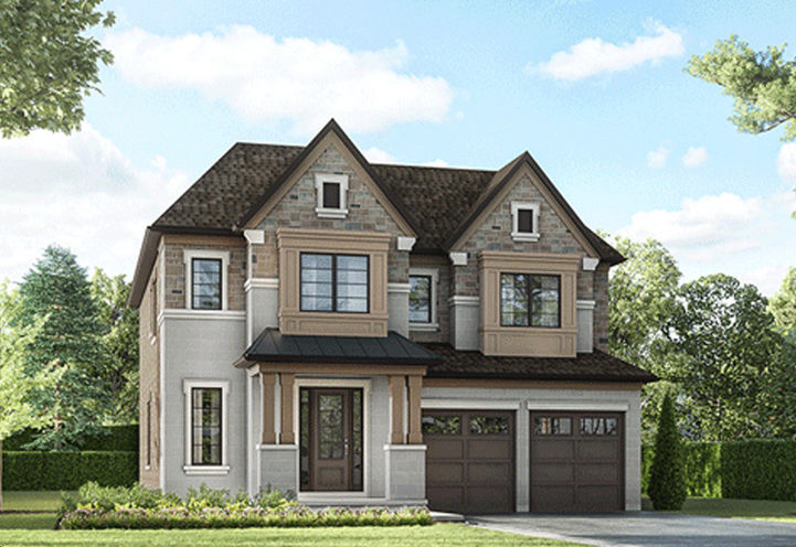 Millcroft Grove Homes Exterior View of Detached Model