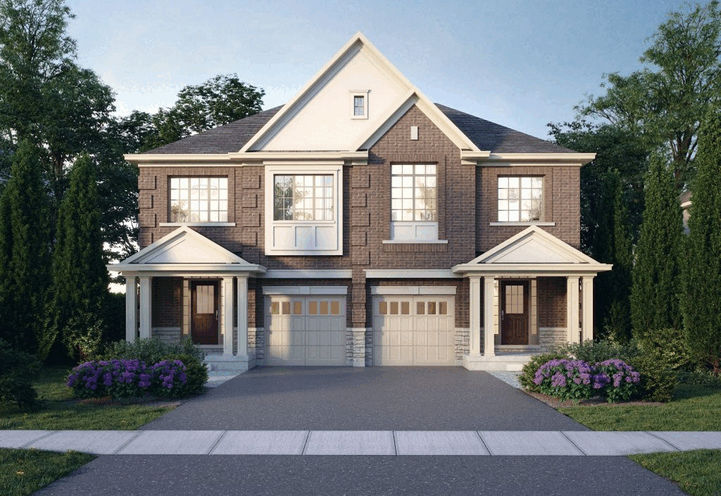 Milton Village - Exterior View of Semi Detached Homes