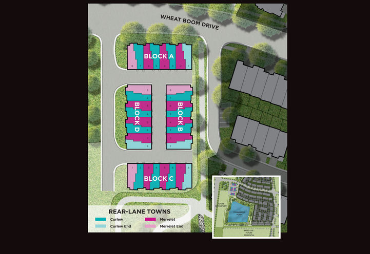 Minto Oakvillage Site Plan