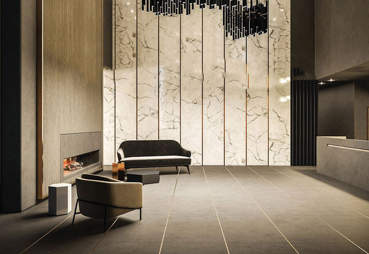 Moderne Condos Concierge with Lobby