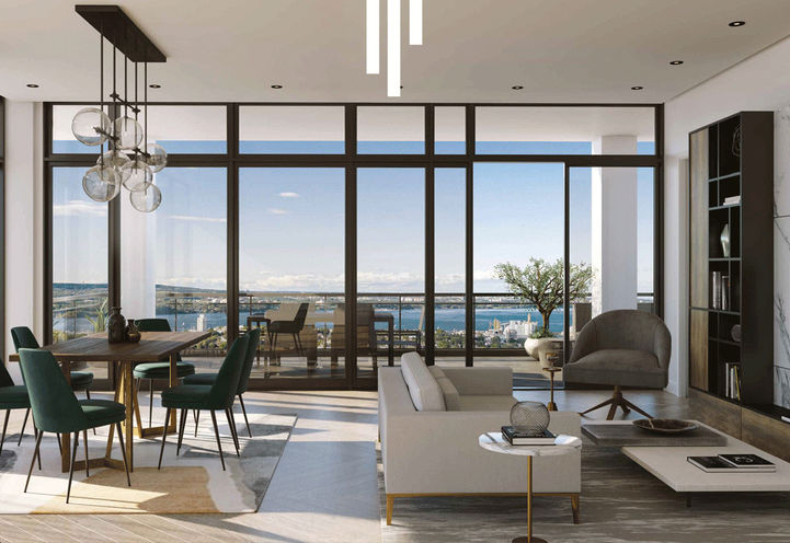 Moderne Condos Suite Interior