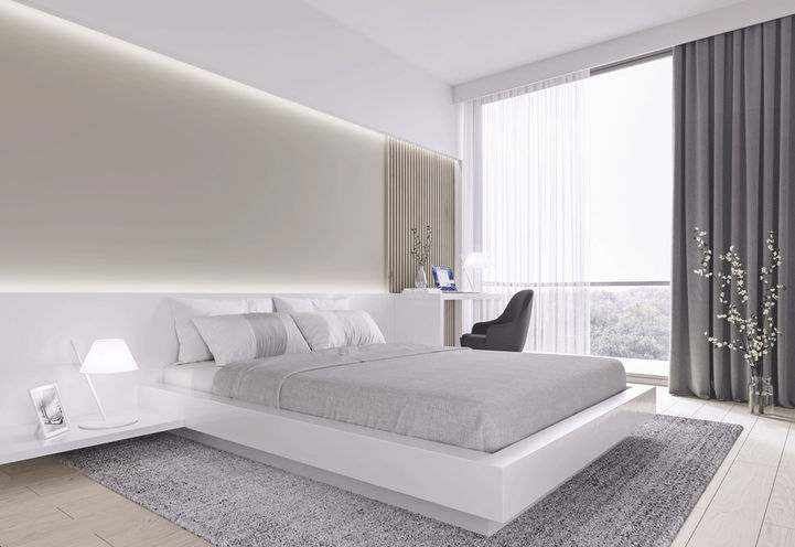 Mondria Condos Master Bedroom