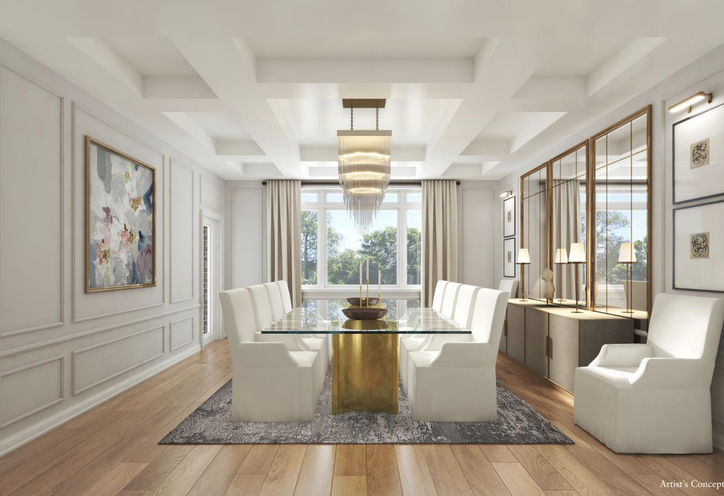 Dining Room at Monteverdi Estates