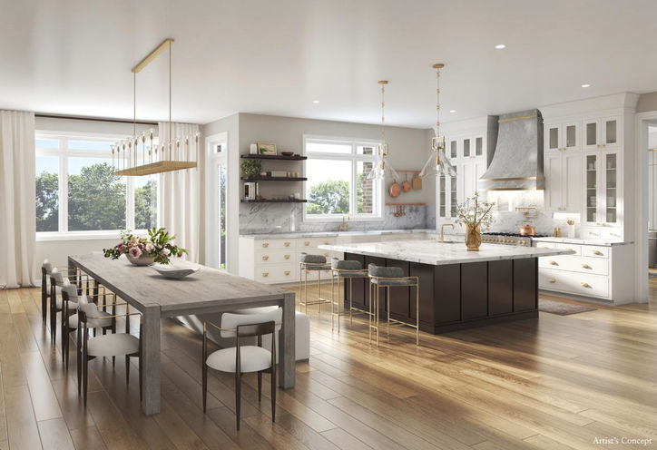 Kitchen View at Monteverdi Estates