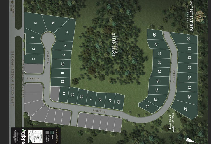 Site Map of Monteverdi Estates