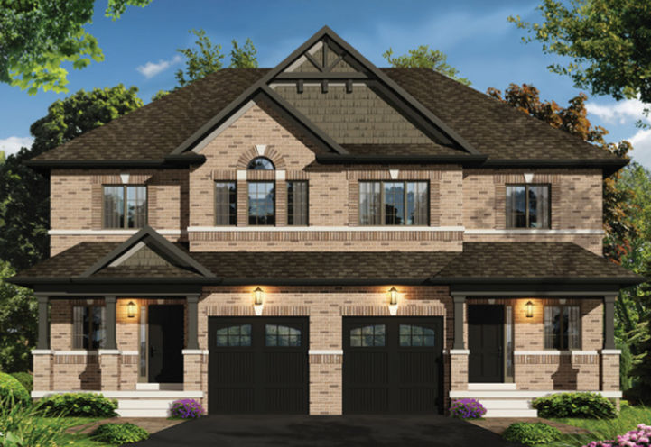 Morningside Trail Homes Exterior of Semi Detached  Homes