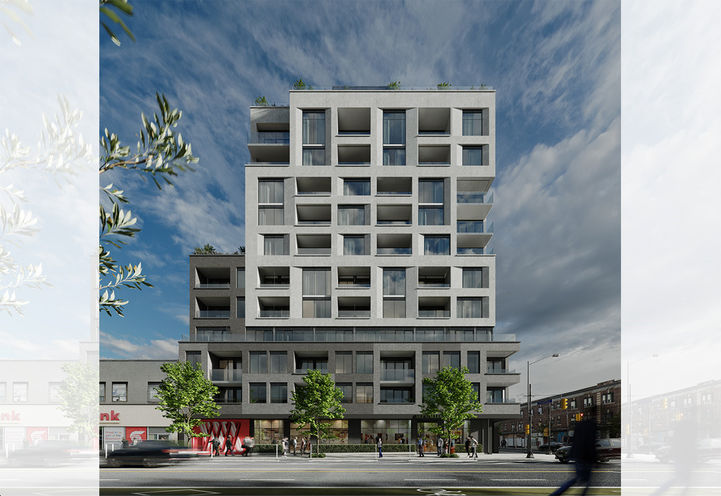 Motto Condos - Exterior View of Building