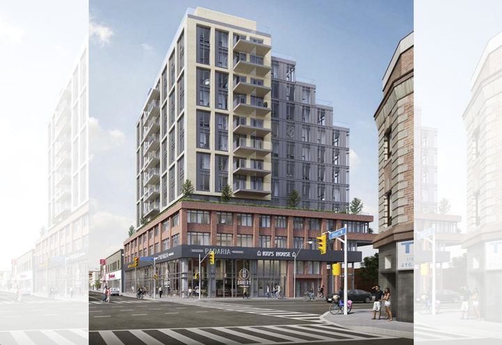 Motto Condos - Street View of Building Exteriors